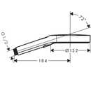 Hansgrohe Rainfinity Główka prysznicowa 130 3jet EcoSmart 26865700