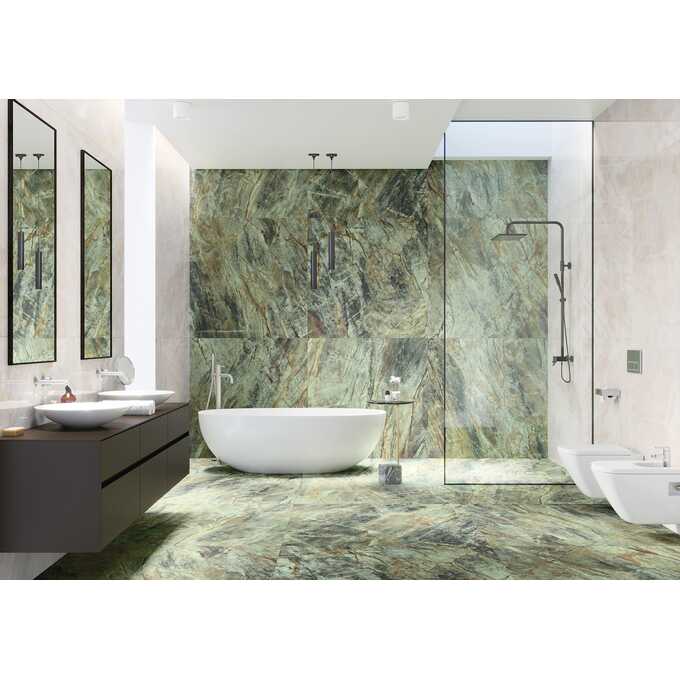 Cerrad + La Mania Gres Brazilian Quartzite Green Poler 119,7x119