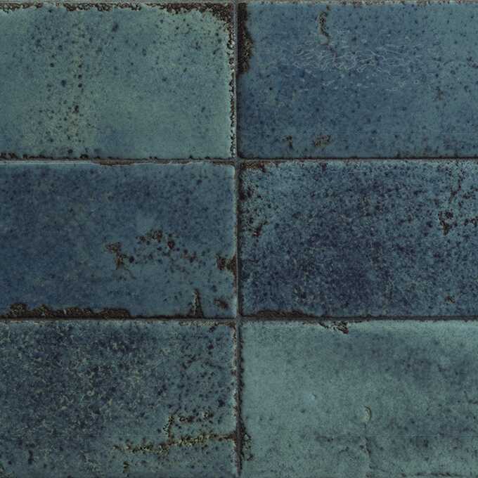 Porcelanosa Brick Vetri Blu L 33,3x59,2cm 100324044 - płytka ścienna ...