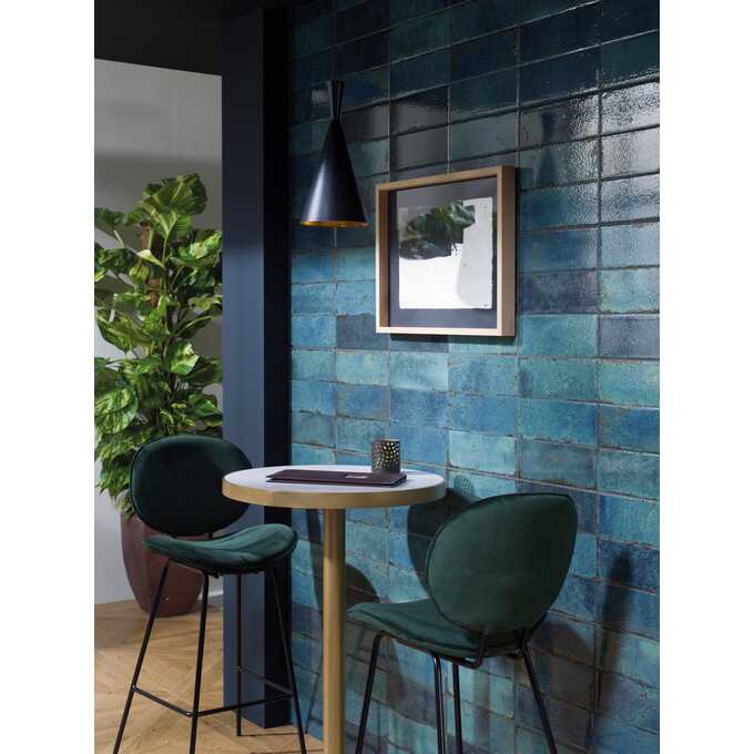 Porcelanosa Brick Vetri Blu L 33,3x59,2cm 100324044 - płytka ścienna ...