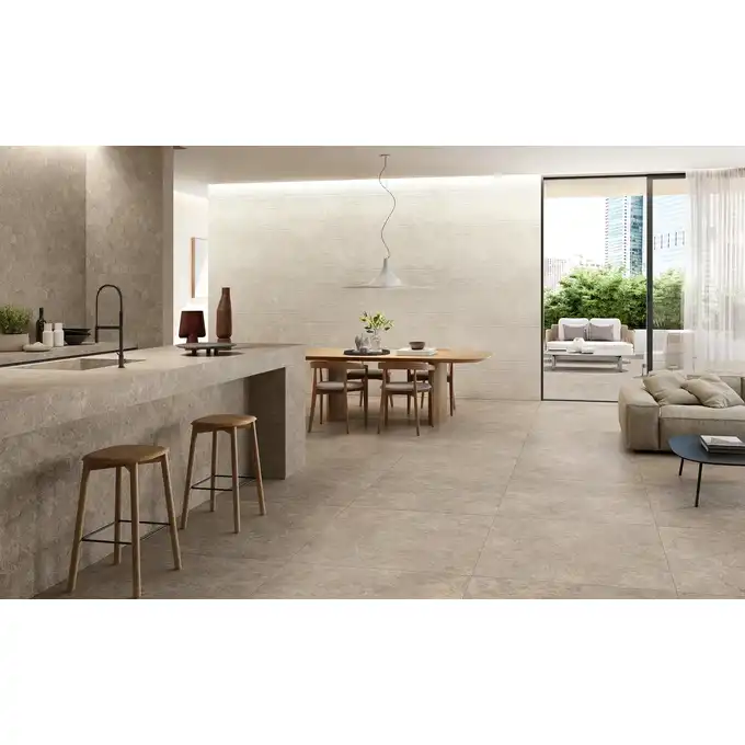 Novabell Landstone Track Raw White struktura 60x120 cm