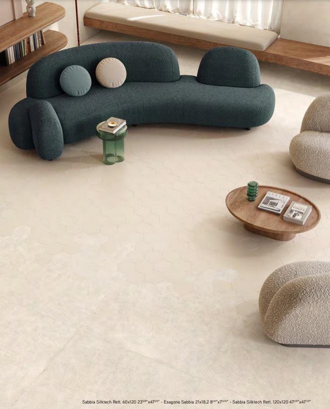 Emil Ceramica Sixty Sabbia Silktech Rett 60x120cm EKPN - płytka ...