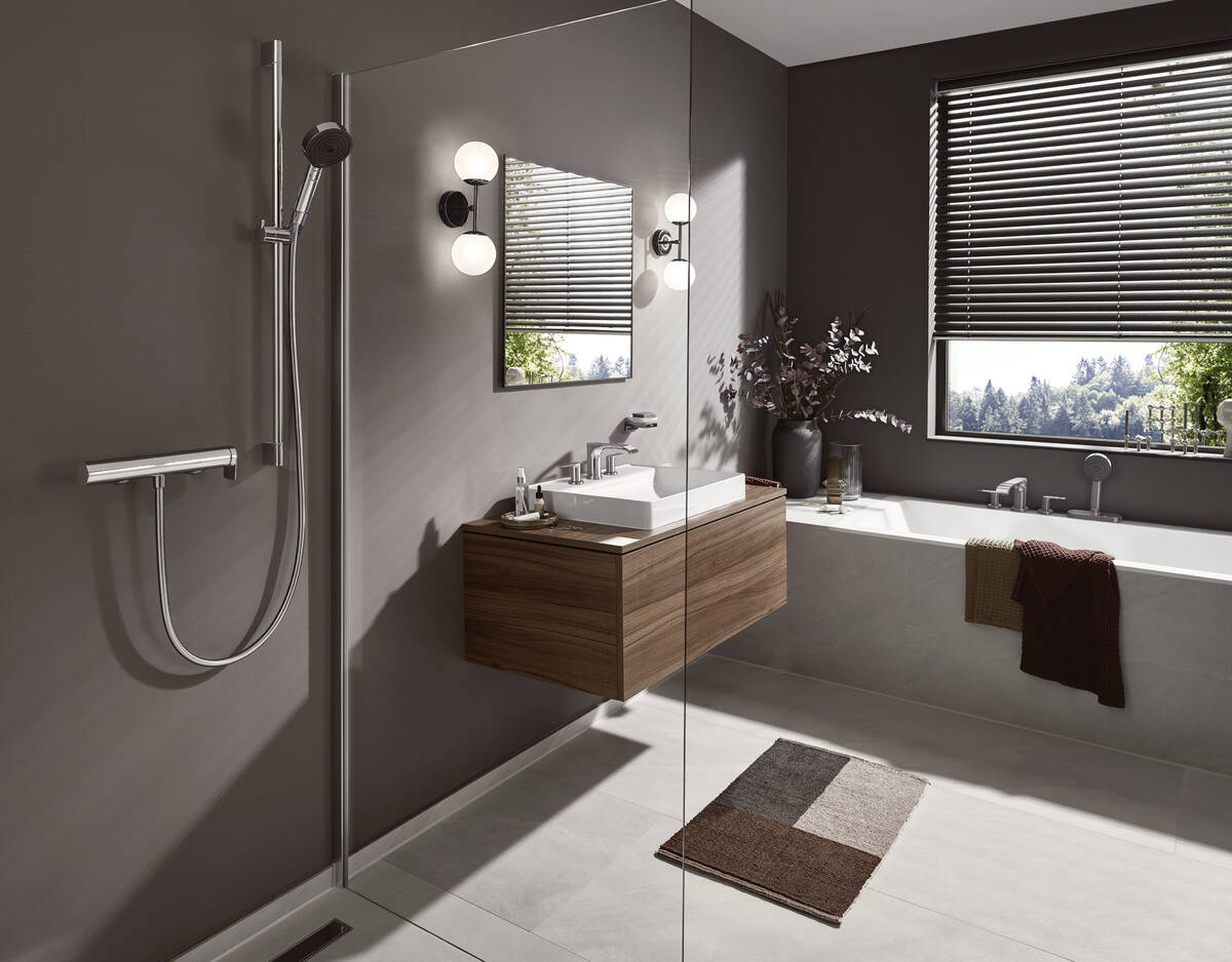 Hansgrohe Vivenis jednouchwytowa bateria prysznicowa do montażu ...